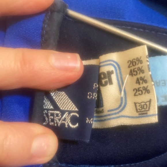 Blue vintage Serac ski pants, Size 8 - Picture 4 of 8